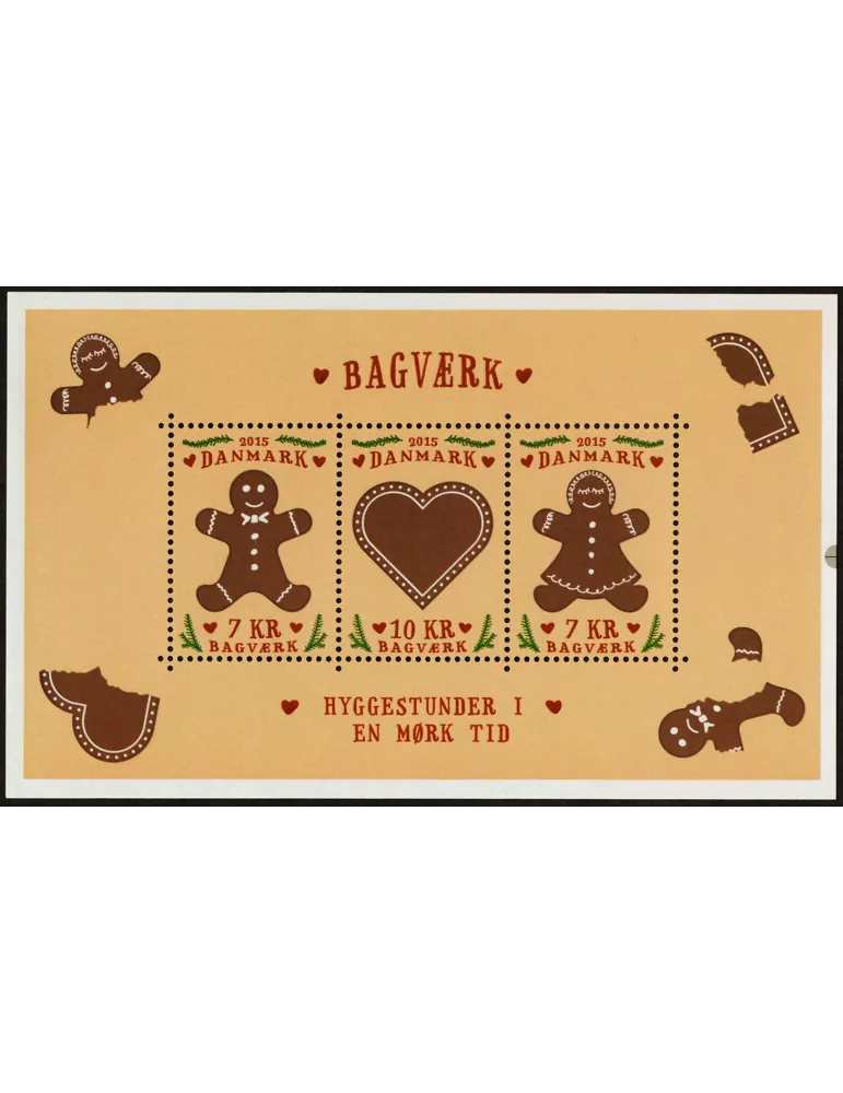 n° F1814 - Timbre DANEMARK Poste