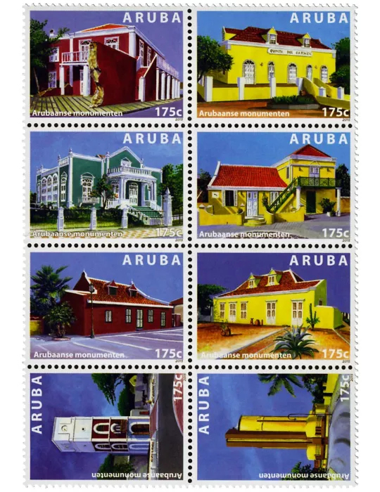 n° 875 - Timbre ARUBA Poste