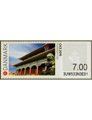 n° 106 - Timbre DANEMARK Timbres de distributeurs