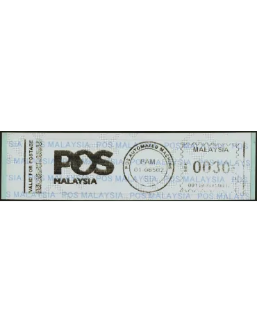 n° 2 - Timbre MALAYSIA Timbres de distributeurs