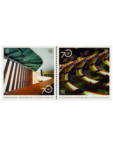 n° 1452 - Timbre ONU NEW YORK Poste