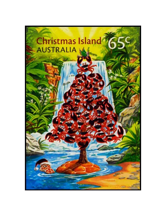 n° C814 - Timbre CHRISTMAS (ILE) Carnets