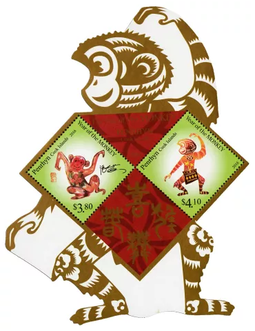 n° 115 - Timbre PENRHYN Blocs et feuillets