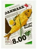 n° 1823 - Timbre DANEMARK Poste