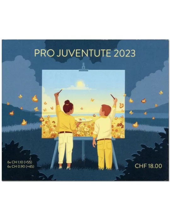 n° C2800 - Timbre SUISSE Carnets