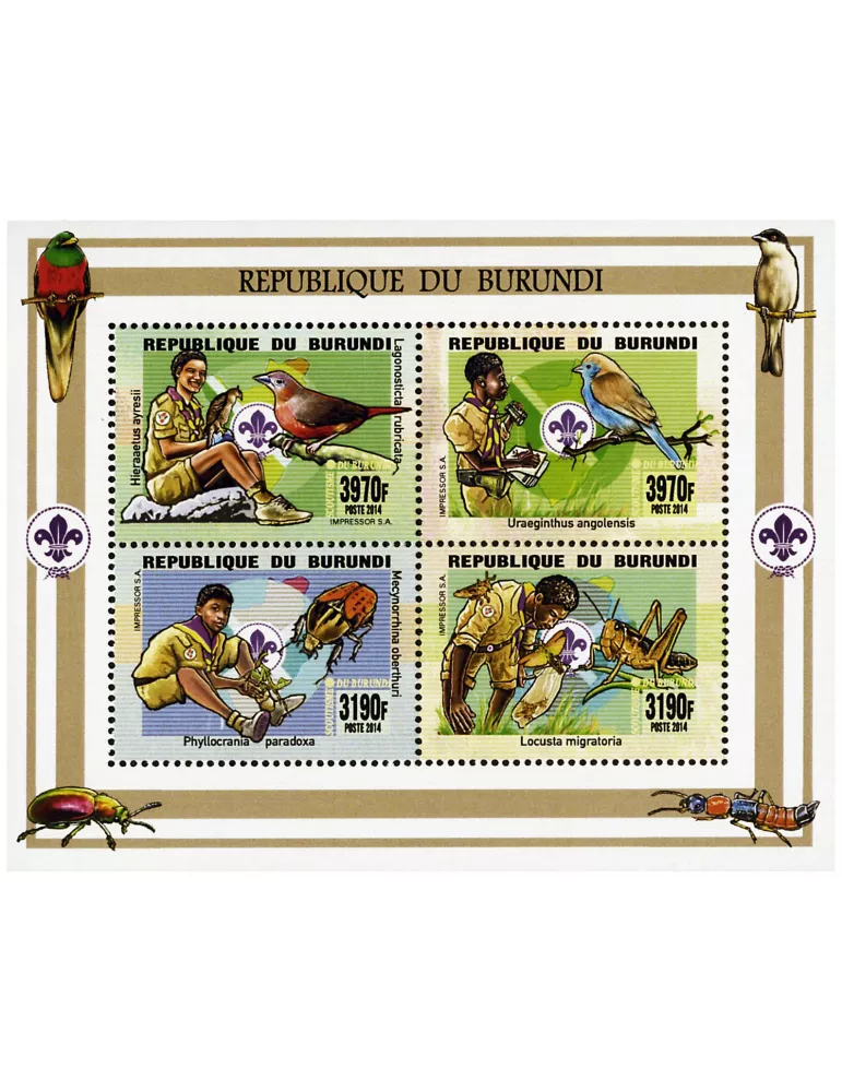 n° 2317 - Timbre BURUNDI Poste