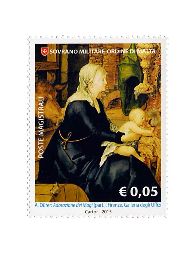 n° 1282 - Timbre ORDRE de MALTE Poste