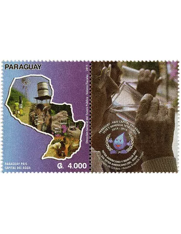 n° 3204 - Timbre PARAGUAY Poste