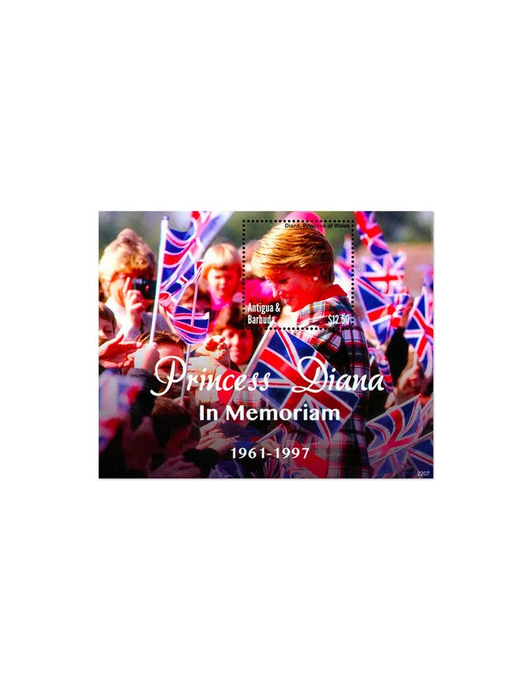 n° 827 - Timbre ANTIGUA Blocs et feuillets