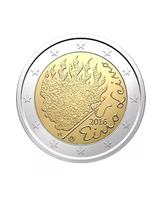 2 EURO COMMEMORATIVE 2016 : FINLANDE (Eino Leino)