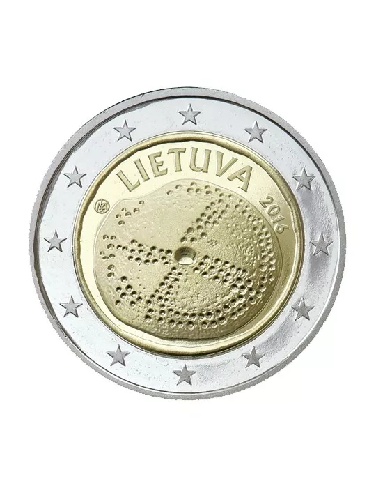 2 EURO COMMEMORATIVE 2016 : LITUANIE (Culture balte)