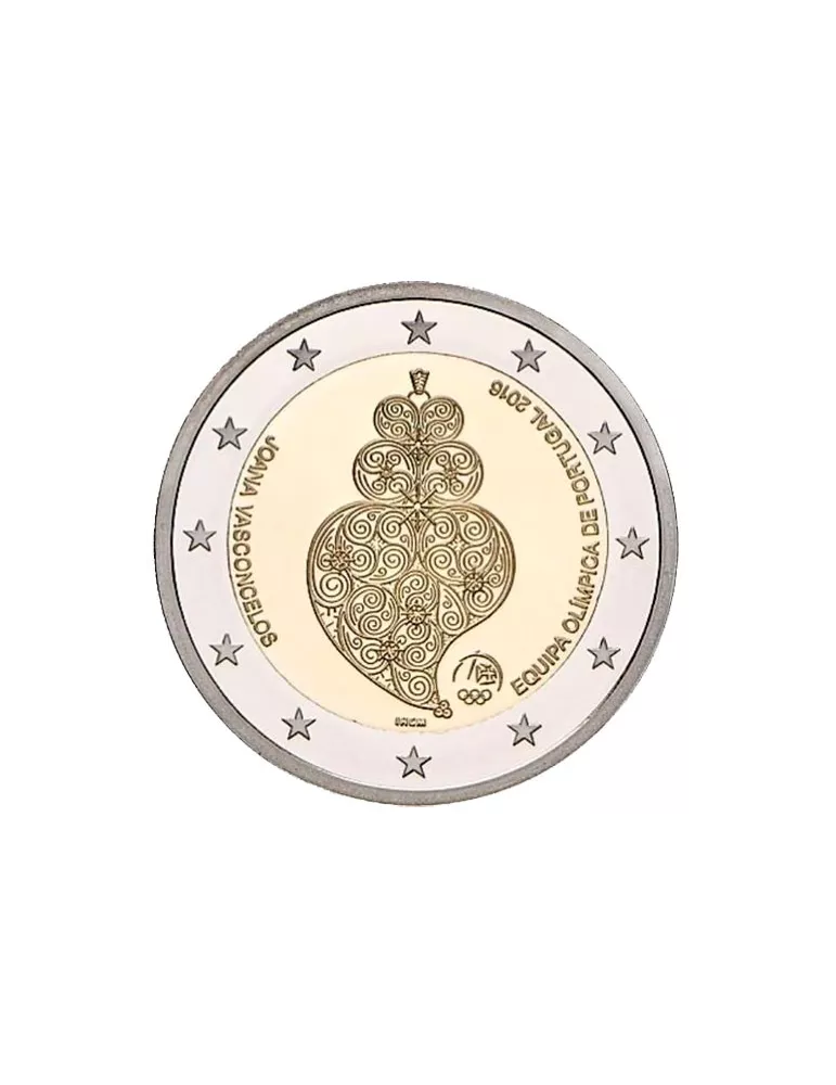 2 EURO COMMEMORATIVE 2016 : PORTUGAL (J.O. Rio 2016)