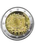 2 EURO COMMEMORATIVE 2015 : ESPAGNE (30E ANNIVERSAIRE DU DRAPEAU EUROPEEN)