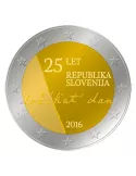 2 EURO COMMEMORATIVE 2016 : SLOVENIE (Indépendance République de Slovénie)