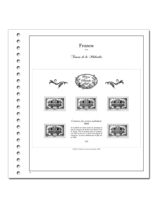TRESORS DE LA PHILATELIE SC : 2016 (JEUX AVEC POCHETTES)