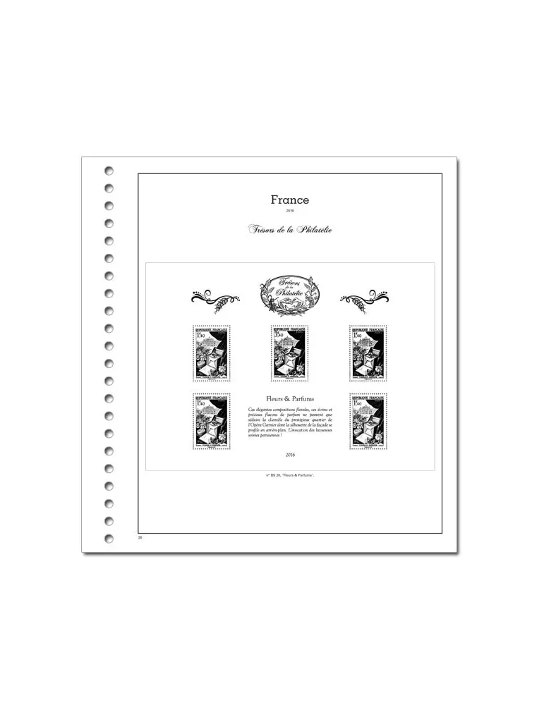 TRESORS DE LA PHILATELIE SC : 2016 (JEUX AVEC POCHETTES)