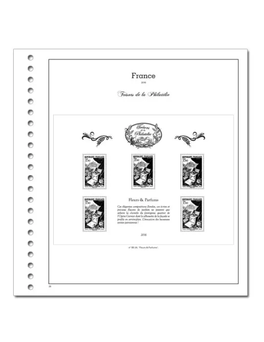 TRESORS DE LA PHILATELIE SC : 2016 (JEUX AVEC POCHETTES)