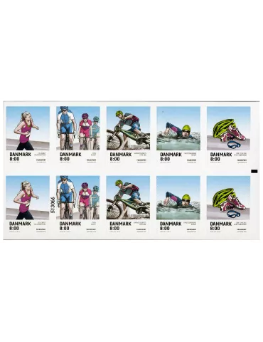 n° C1827 - Timbre DANEMARK Carnets