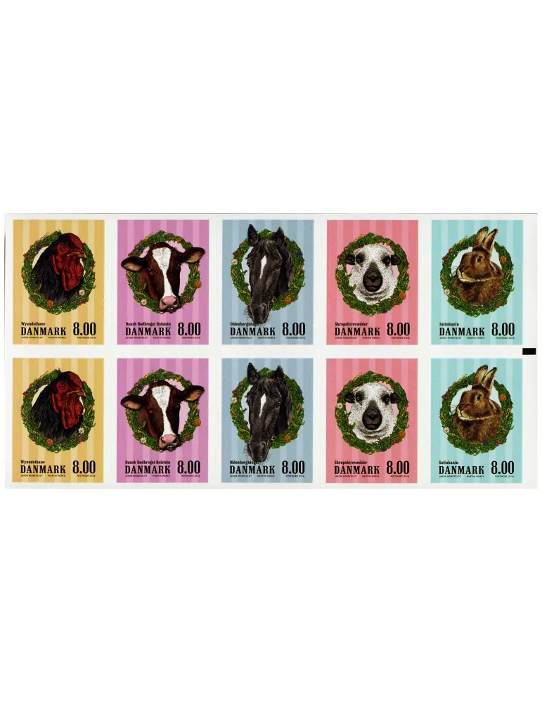 n° C1834 - Timbre DANEMARK Carnets