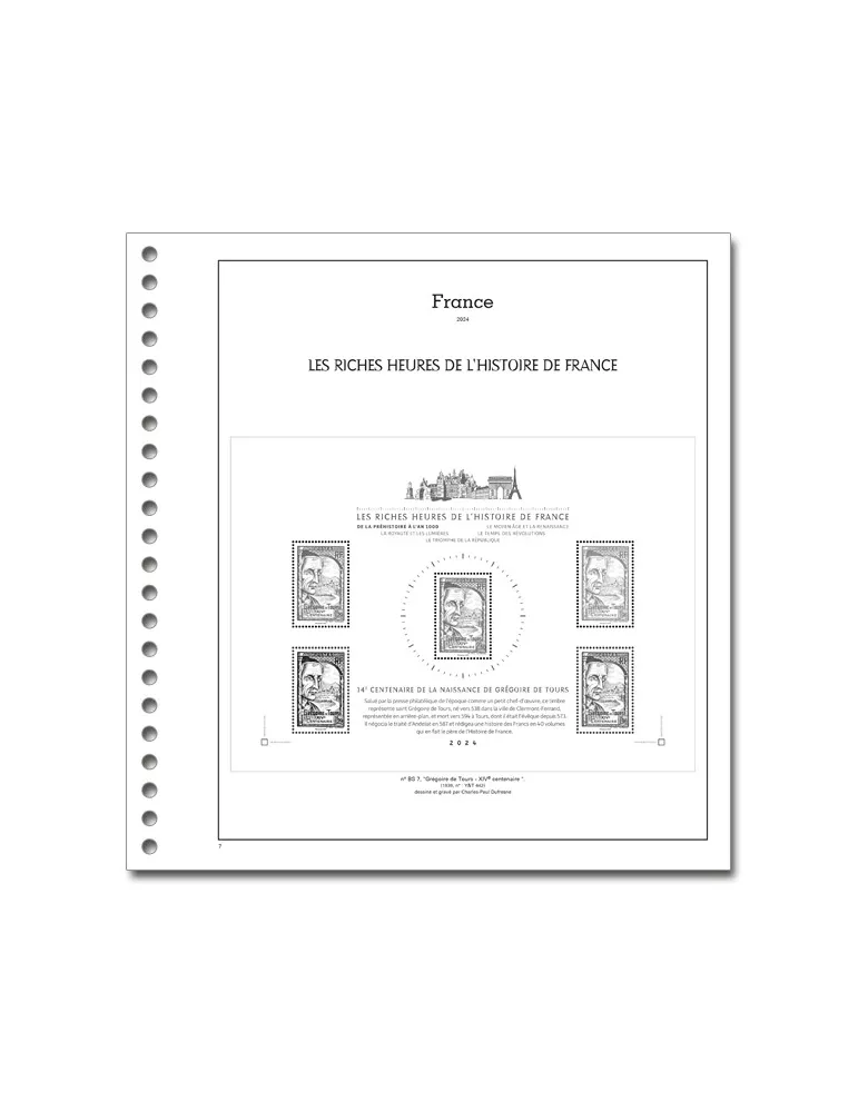 LES RICHES HEURES DE L´HISTOIRE DE FRANCE SC : 2024 (JEUX AVEC POCHETTES)
