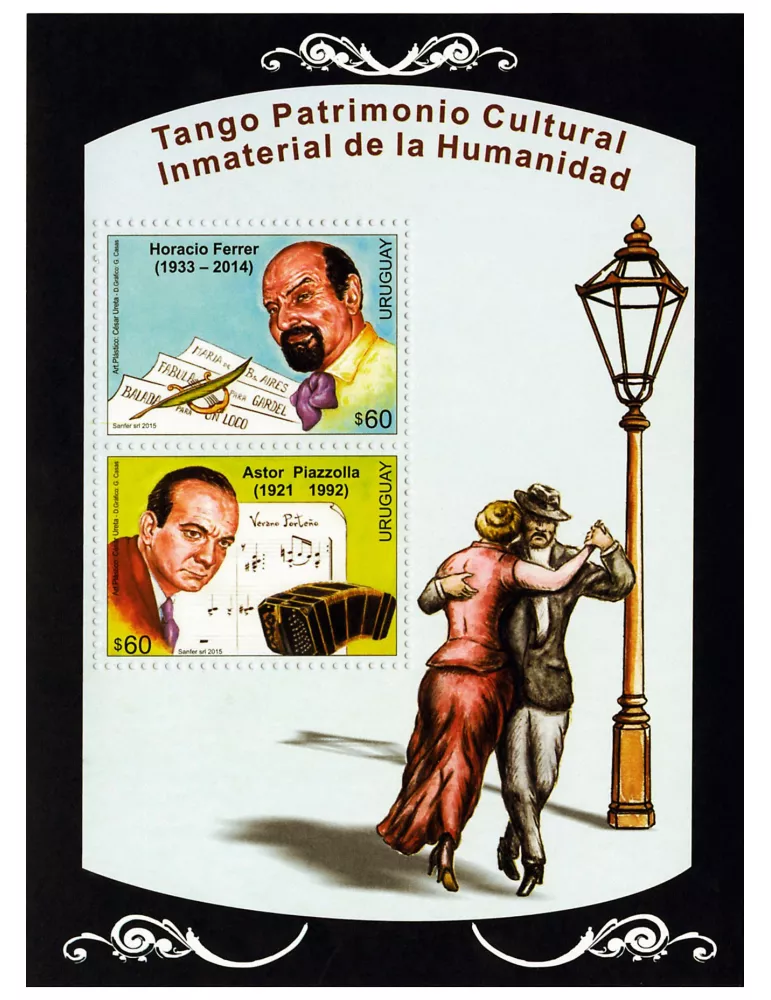 n° 108 - Timbre URUGUAY Blocs et feuillets