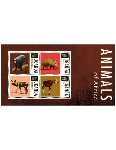 n° 2686 - Timbre OUGANDA Poste