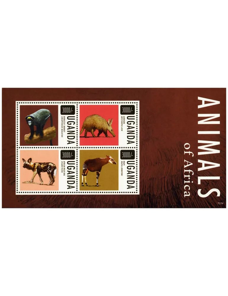 n° 2686 - Timbre OUGANDA Poste