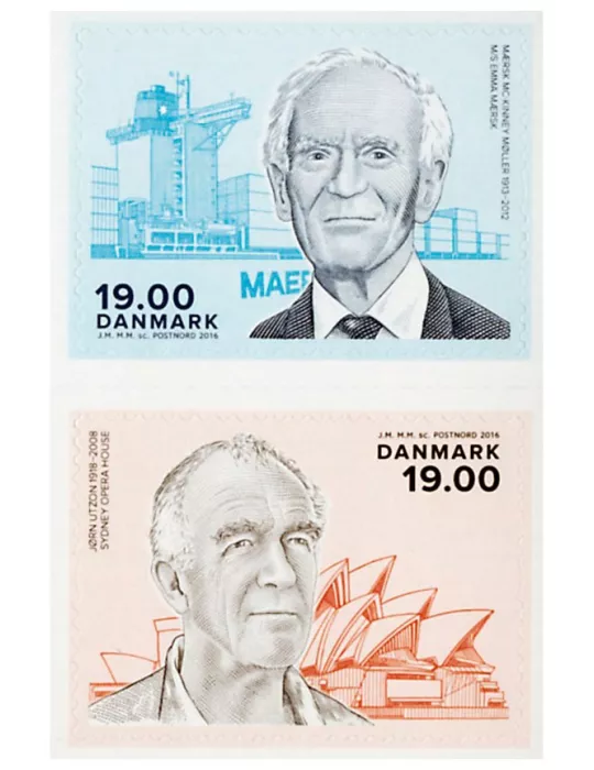 n° 1832 - Timbre DANEMARK Poste