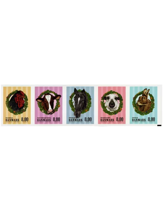 n° 1834 - Timbre DANEMARK Poste