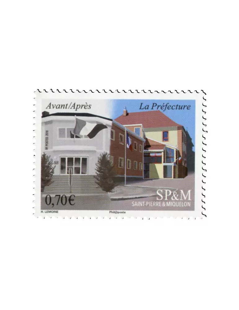 n°1158 - Timbre Saint-Pierre et Miquelon Poste