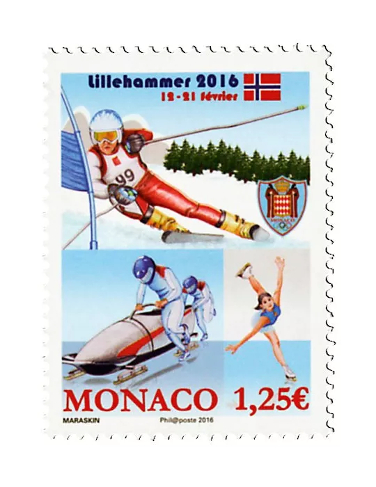 n° 3018 - Timbre Monaco Poste