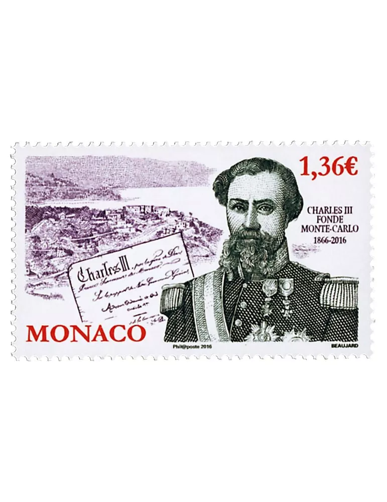 n° 3028 - Timbre Monaco Poste