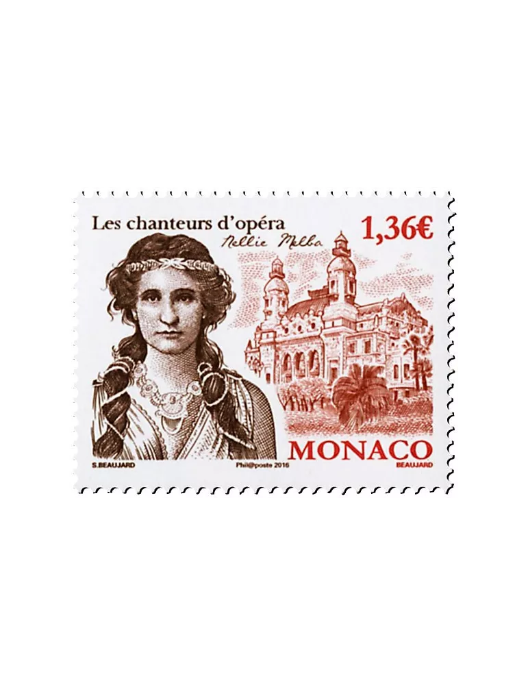 n° 3040/3041 - Timbre Monaco Poste