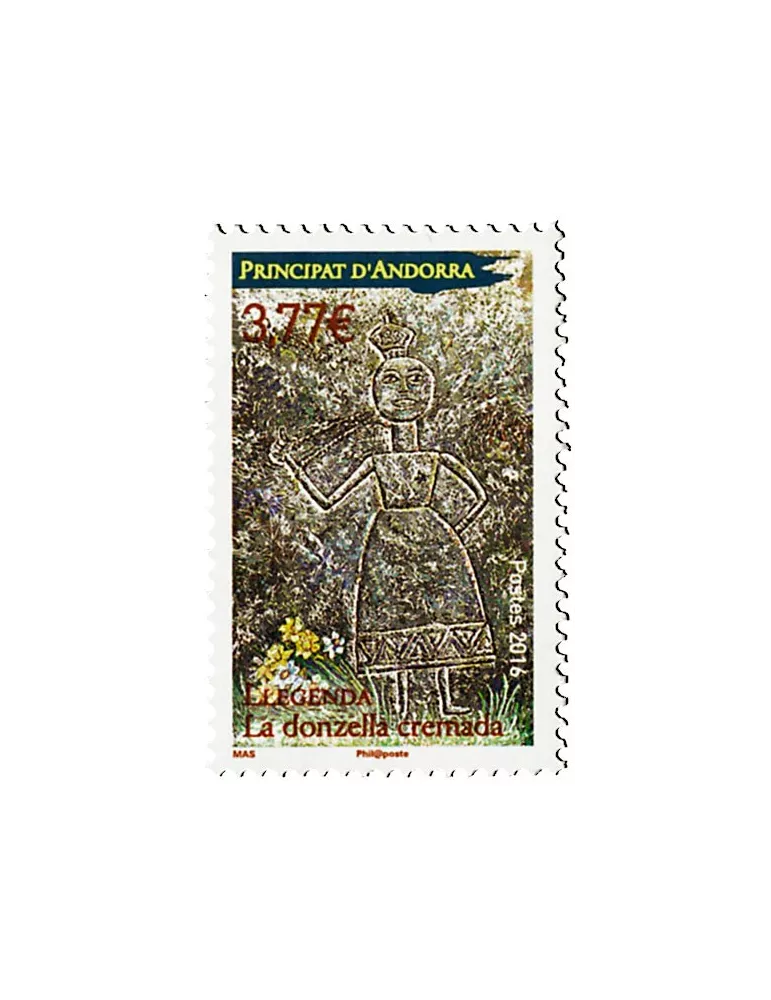 n° 781 - Timbre Andorre Poste