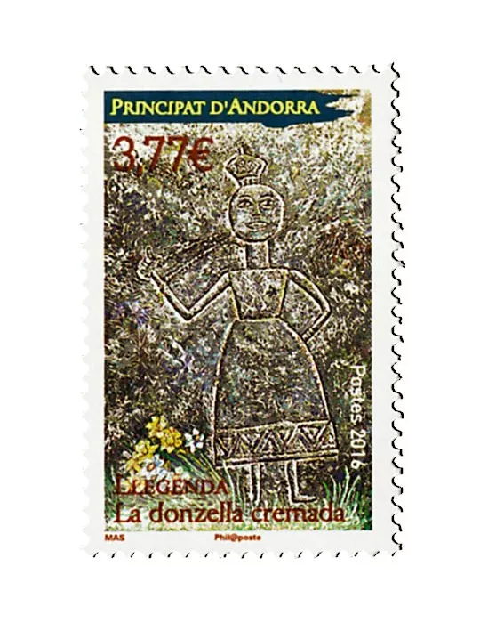 n° 781 - Timbre Andorre Poste