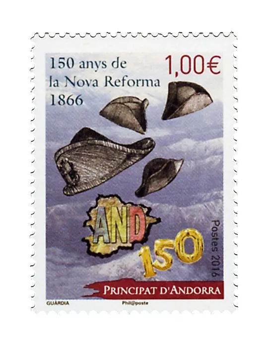 n° 782 - Timbre Andorre Poste
