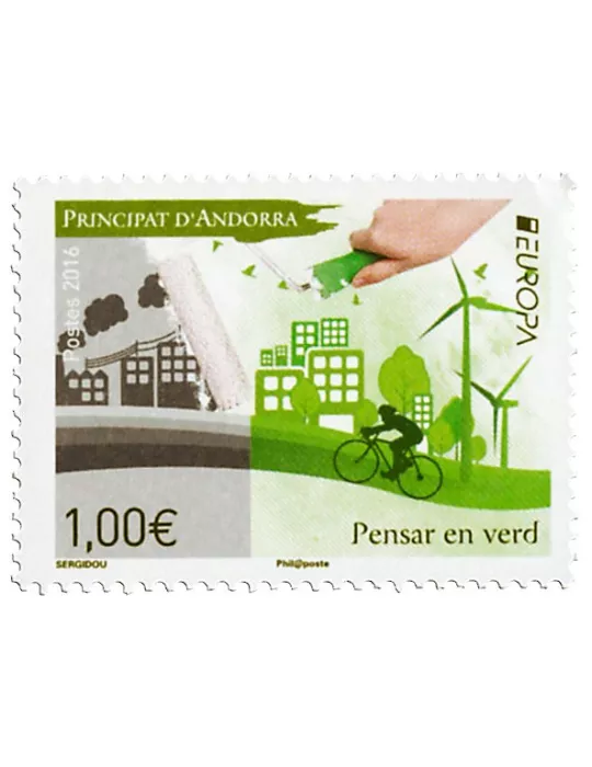 n° 783 - Timbre Andorre Poste (EUROPA)