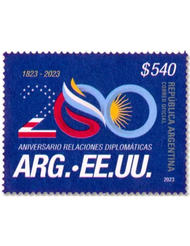 n° 3329 - Timbre ARGENTINE Poste