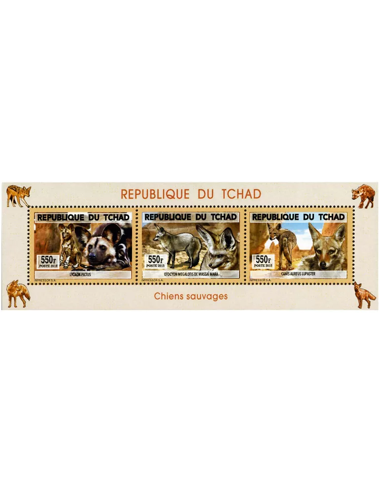 n° 1748 - Timbre TCHAD Poste