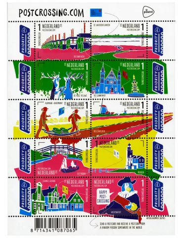 n° 3373/3382 - Timbre PAYS-BAS Poste