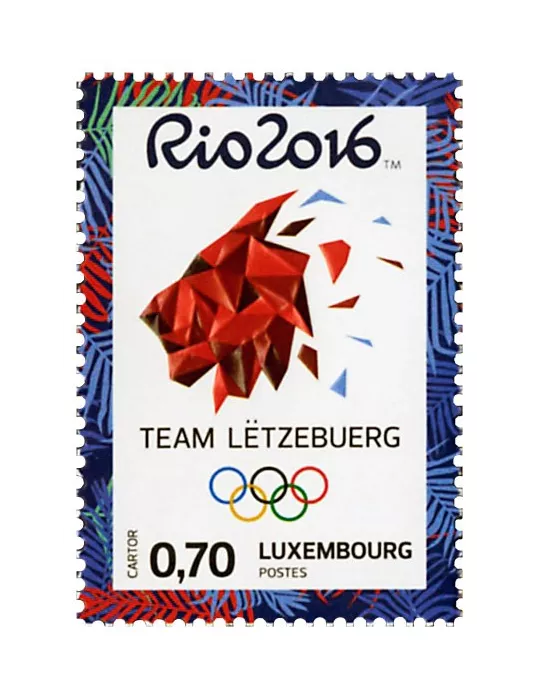 n° 2032 - Timbre LUXEMBOURG Poste