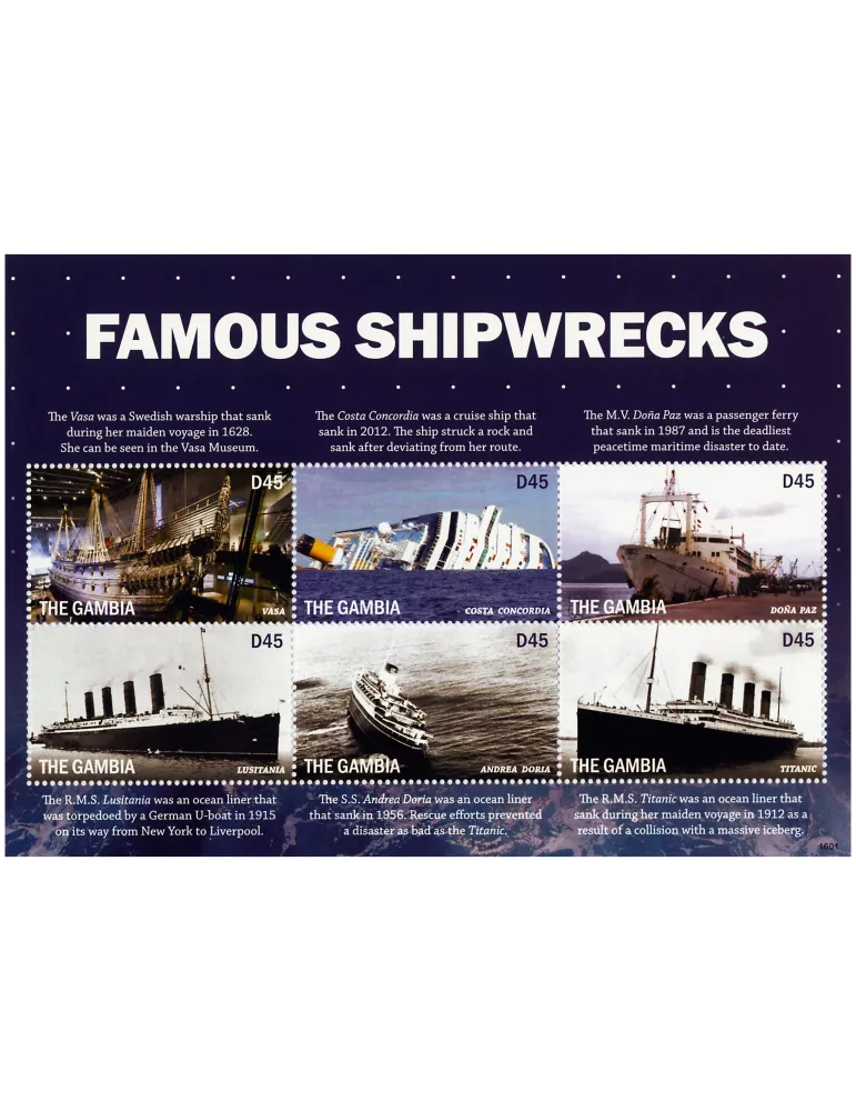 n° 5626 - Timbre GAMBIE Poste