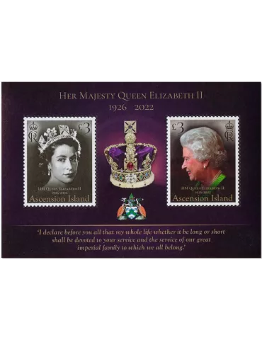 n° 86 - Timbre ASCENSION Blocs et feuillets