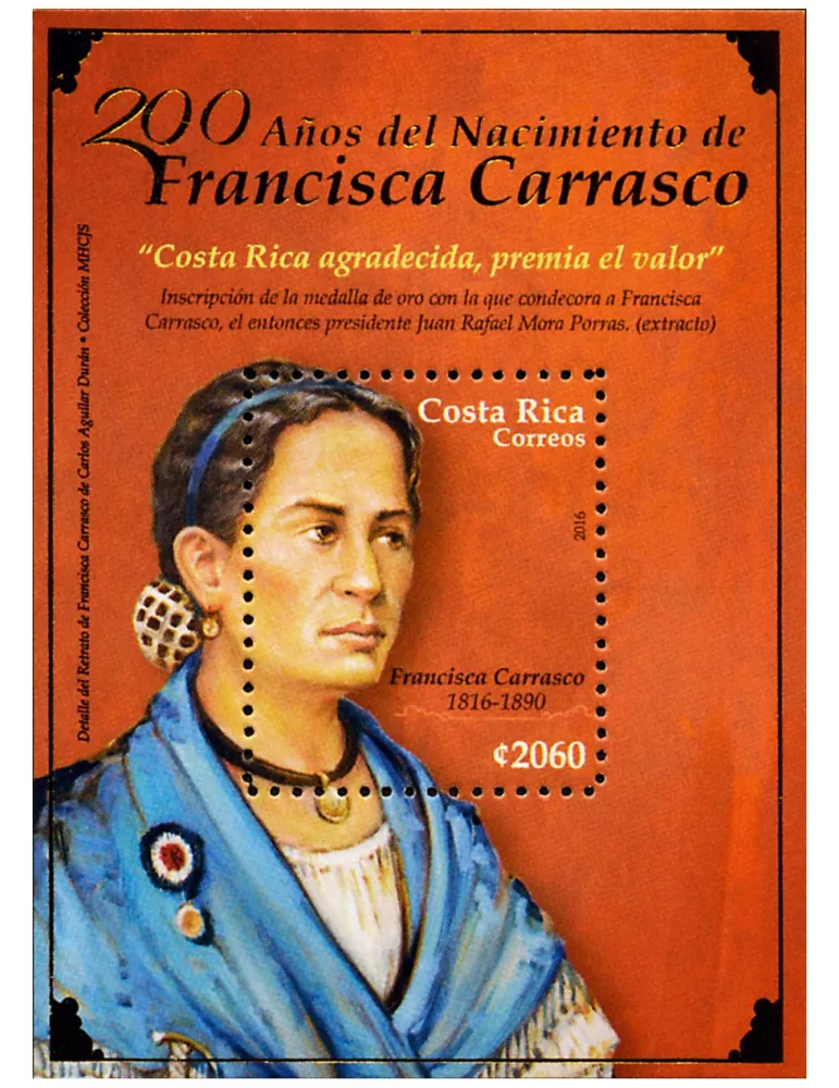 n° 45 - Timbre COSTA RICA Blocs et feuillets