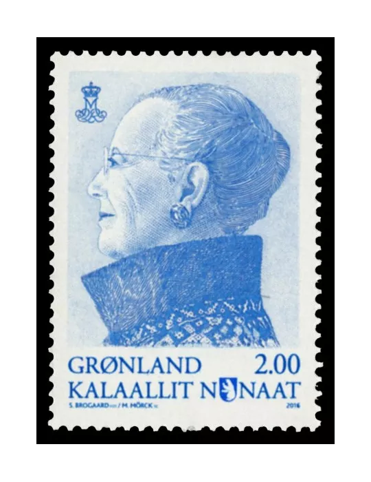 n° 708 - Timbre GROENLAND Poste