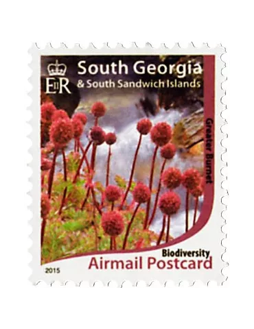 n° 642 - Timbre GEORGIE DU SUD Poste