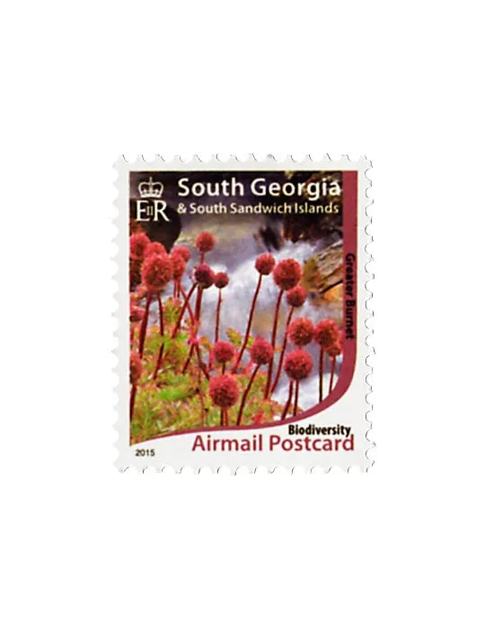 n° 642 - Timbre GEORGIE DU SUD Poste