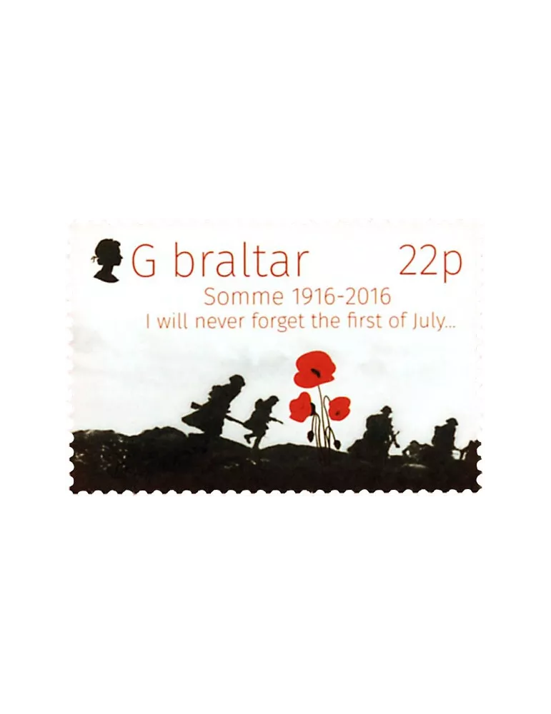 n° 1730/1734 - Timbre GIBRALTAR Poste