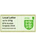 n° 24 - Timbre JERSEY Timbres de distributeurs