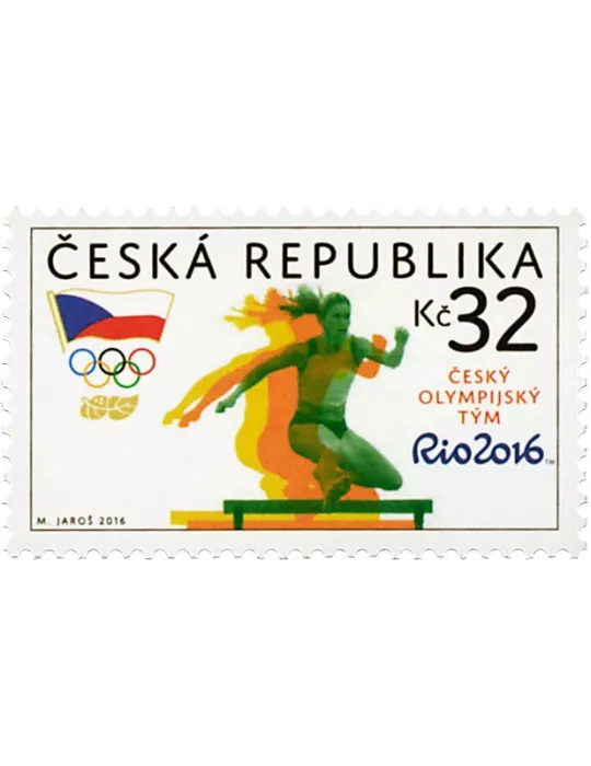 n° 807 - Timbre TCHEQUE (République) Poste